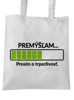 Premýšľam taška White