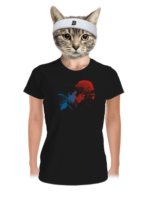 Vaders evolution dámske športové tričko Black