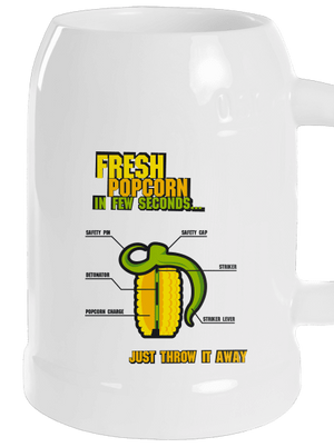 Popcorn grenade polliter White