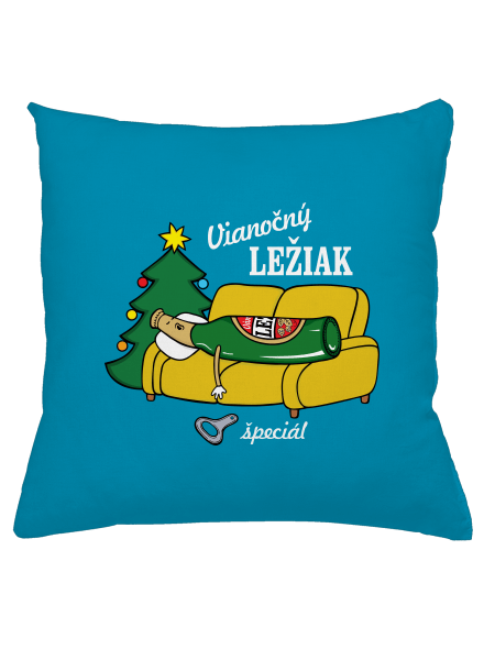Vianočný ležiak vankúš Blue Turquoise