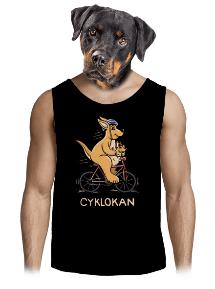 Cyklokan pánske tielko Black