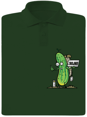 Autostop pánska polokošeľa Bottle Green Mal