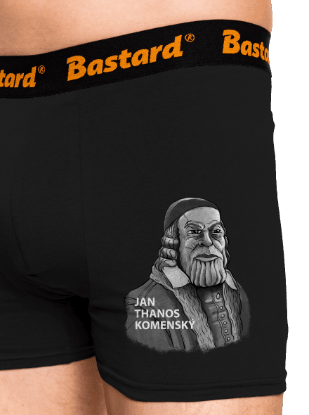 Jan Thanos Komenský boxerky Black
