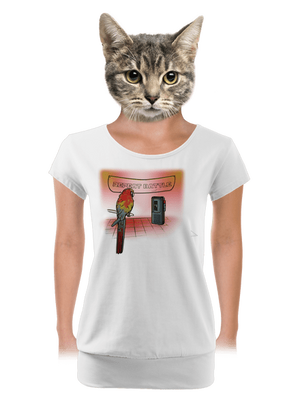 dámske tričko s lemom