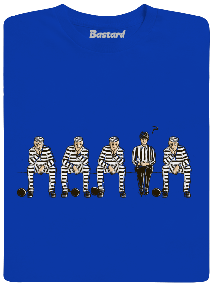Nevinný pánske dlhý rukáv Royal Blue