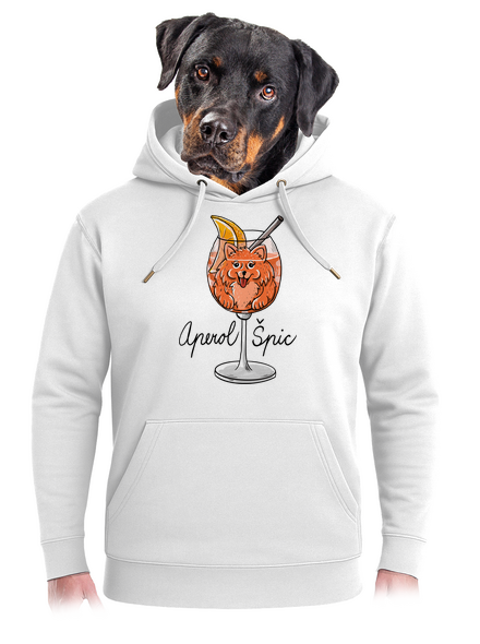 Aperol Špic unisex mikina premium Snowwhite