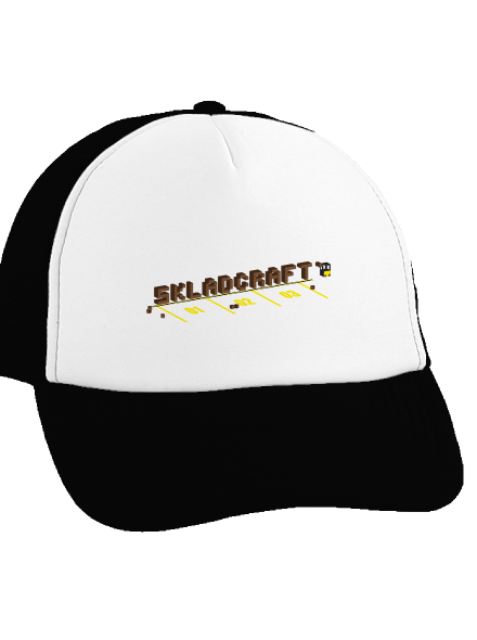  šiltovka truckerka Black cap