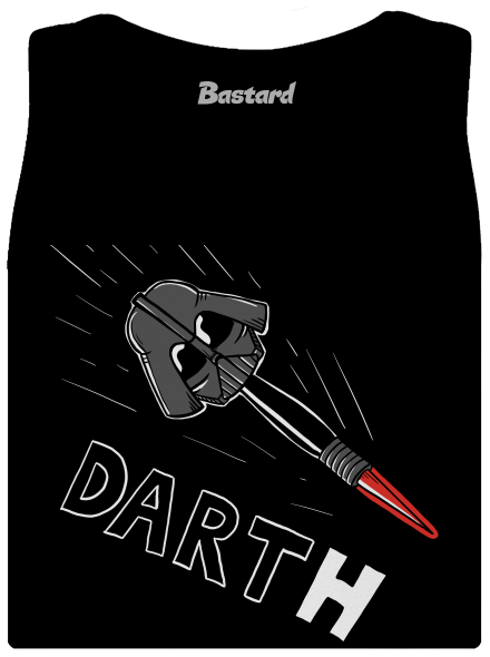 Dart(h) dámske tielko klasické Black