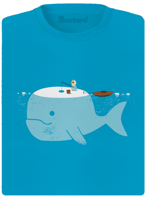 Rybárčenie dámske športové tričko Blue Atol