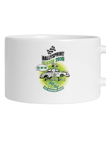 Rallysprint 2030 hrnček makronka White