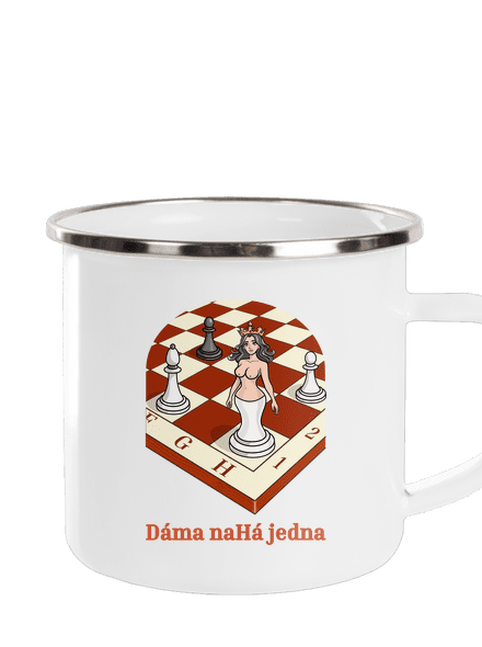 Dáma nahá jedna plecháčik White