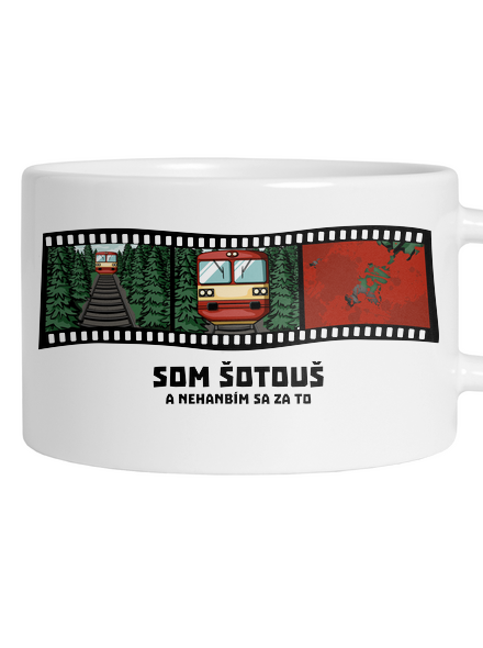 Som šotouš hrnček makronka White