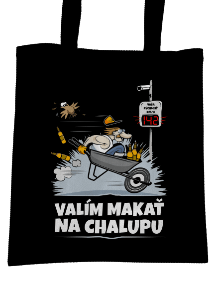 Valím na chalupu taška Black