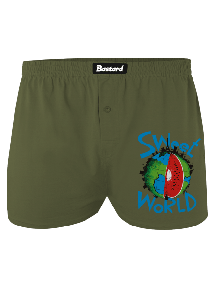 Sweet World pánske trenky Khaki