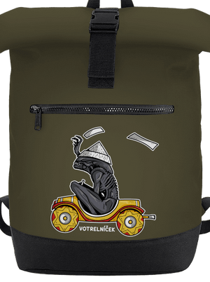 Votrelníček batoh Military Green