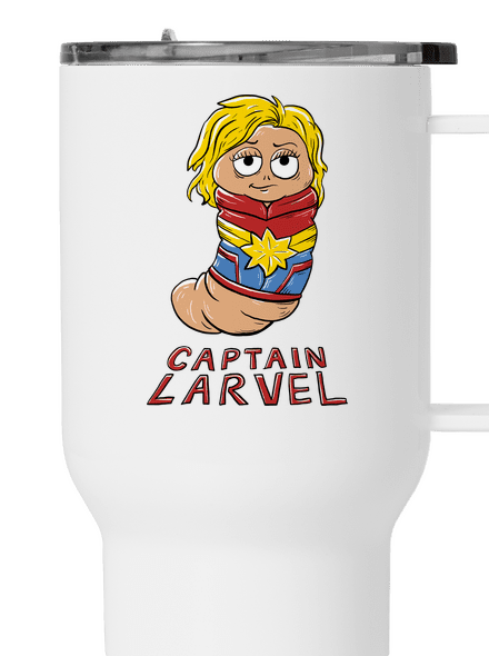 Captain Larvel termohrnček White