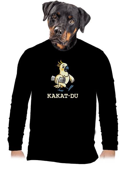 Kakat-du pánske dlhý rukáv Black