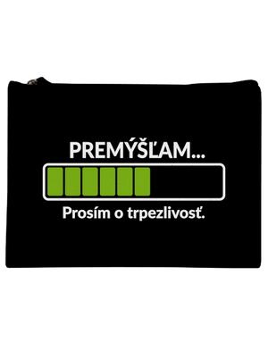 Premýšľam taštička Black