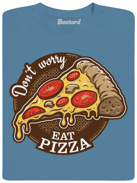 Pizza pánske tričko Stone Blue