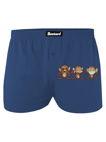 Opičky pánske trenky Blue