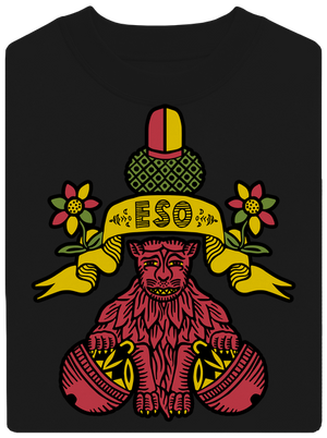 Guľové eso unisex mikina bez kapucne Black