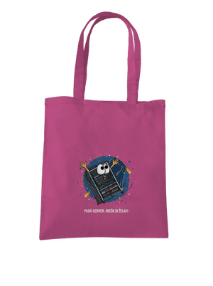 Padá server taška Fuchsia