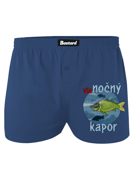 Vianočný kapor pánske trenky Blue
