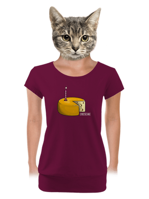 dámske tričko s lemom