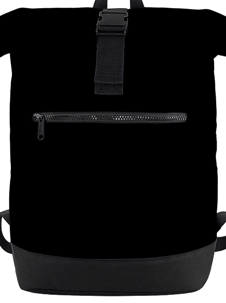 Bez potlače batoh Black