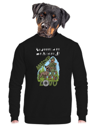 unisex mikina bez kapucne