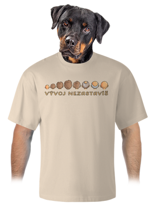 unisex tričko oversized