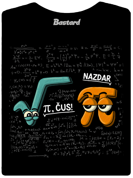 Pí, čus! dámske tričko prémium Black