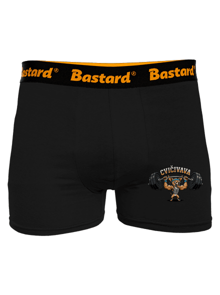Cvičivava boxerky Black