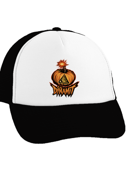 Dýňamit šiltovka truckerka Black cap