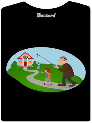 Naspäť do školy dámske tričko prémium Black