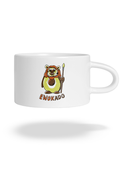 Ewokado hrnček makronka White