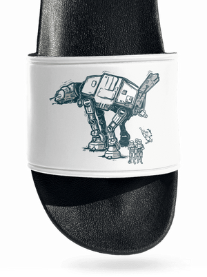 AT-AT šľapky White
