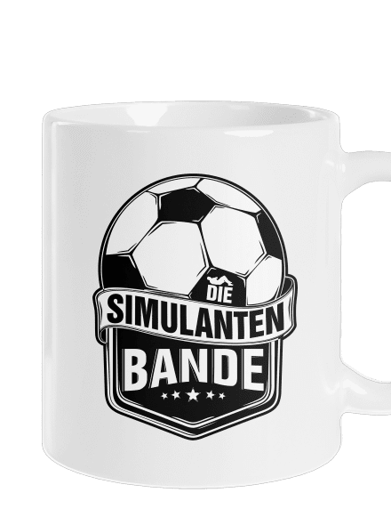 Simulanten bande klasický hrnček White