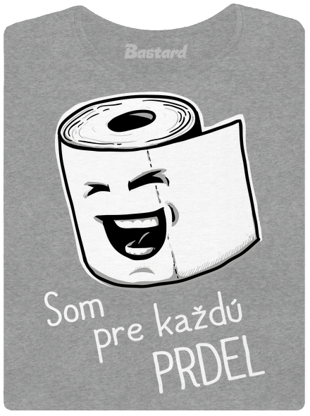 Prdel dámske tričko Dark Gray Melange