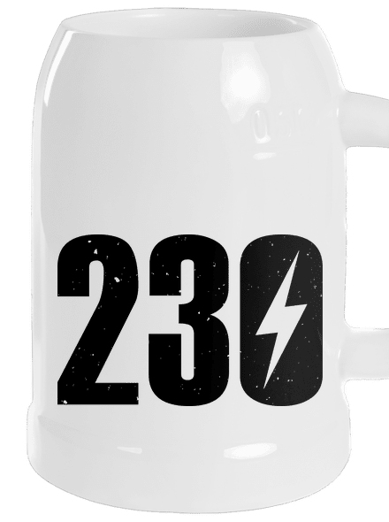 230 V polliter White