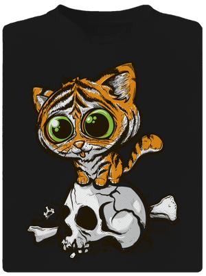 Tigrík detské športové tričko Black