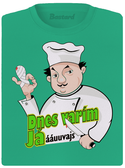 Dnes varím ja dámske športové tričko Mint Mal
