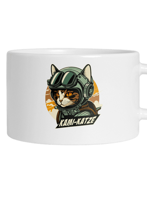 Kami-Katze hrnček makronka White