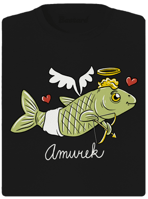 Amurek dámske športové tričko Black