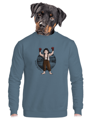 unisex mikina bez kapucne