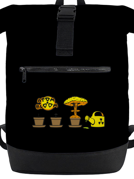 Atom bloom batoh Black