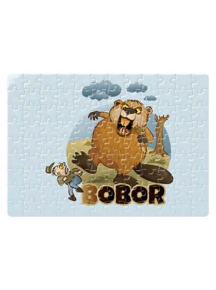 Bobor obor puzzle White