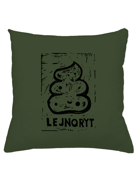 Lejnoryt vankúš Olive Green