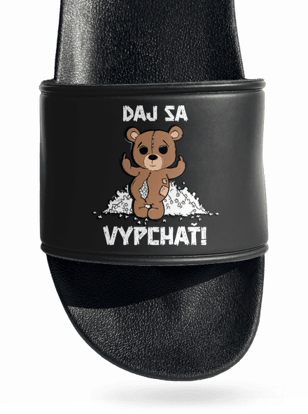 Jdi se vycpat šľapky Black
