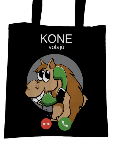Kone volajú taška Black